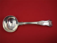 King by William Bateman Sterling Silver Gravy Ladle 7 1/4" London c1795 Antique