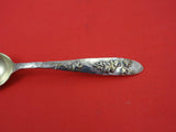 Lap Over Edge Mixed metals by Tiffany Sterling Coffee Spoon GW Wisteria 4 7/8"