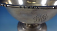 Quaker Silver Co. Sterling Silver Bowl with 3-D Lions Head 8 1/4" Diameter #0753