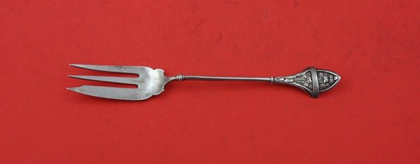 Ivy by Gorham Sterling Silver Pastry Fork 3-Tine  w/ mono 6 1/4"