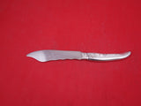 Lap Over Edge Acid Etched by Tiffany Sterling Fish Knife HHAS w/ 3 birds 7 7/8"