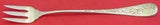 Antique Lily Engraved by Lunt Sterling Cocktail Fork