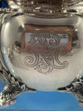 Chrysanthemum by Tiffany and Co Sterling Silver Tea Set 5pc (#8855) Beautiful!