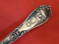 Zodiac By Gorham Sterling Silver Teaspoon April Taurus 5 7/8" Birthday Month