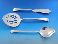 Debutante by Richard Dimes Sterling Silver Flatware Set 104 pcs B Monogram Deco