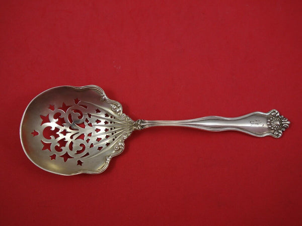 Winchester by International Sterling Silver Pea Spoon Large Pierced 9 1/4"