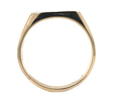 14k Gold Men's Genuine Natural Diamond Ring Hand Engraved Size 10. 75 (#J6537)