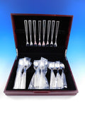 Avanti by Celsa Mexico Sterling Silver Flatware Set 8 Service Modern 32 pieces