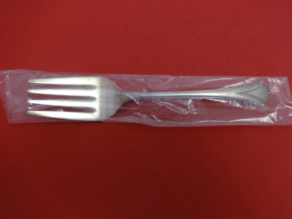 Regency Shell by Lunt Sterling Silver Cold Meat Fork 7 3/4" New