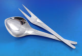 Linje by Hans Hansen Danish Sterling Silver Flatware Set 12 Service 75 pc Modern