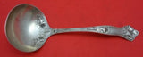 Morning Glory by Alvin Sterling Silver Gravy Ladle 6 1/4" Serving Heirloom