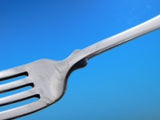 Colonial Fiddle by Tuttle Sterling Silver Flatware Set 12 Service 65 pcs Dinner