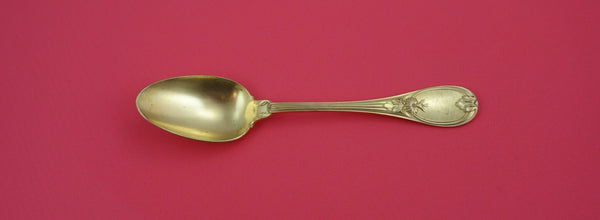 Trianon by Christofle Silverplate Place Soup Spoon/Dessert all vermeil 7 3/8"