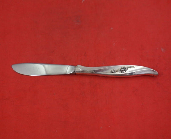 Rose Ballet by International Sterling Silver Butter Spreader HH 6 1/4" Heirloom