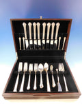 Silver Plumes by Towle Sterling Silver Flatware Set for 8 Service 50 pcs Dinner