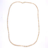 120 Carat Strand Genuine Natural Opal Beads 33.5" Long 14k Gold Clasp (#J6581)