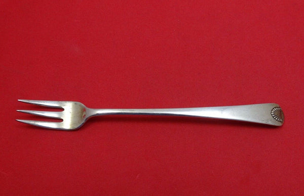 Colonial Shell by International Sterling Silver Cocktail Fork 5 5/8" Vintage