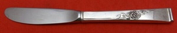 Classic Rose by Reed and Barton Sterling Silver Butter Spreader Modern HHWS
