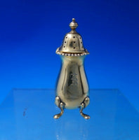 English Sterling Silver Pepper Shaker Vermeil 3 1/8" x 1" 1 ozt. (#6302)