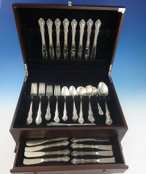 Melbourne by Oneida Sterling Silver Flatware Set For 8 Service 52 Pieces