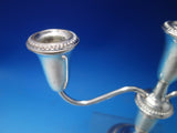 Empire Sterling Silver Pair Candelabra 3-Light #375 7 1/2" x 10 1/2" (#6226)