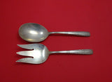 Camellia by Gorham Sterling Silver Salad Serving Set 2pc AS FH 8 7/8"