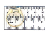 10k Yellow Gold Genuine Natural Black Onyx and Diamond Men's Ring (#J6538)