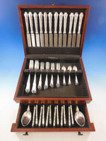 Savoy by Buccellati Clemanti Italy 800 Silver Flatware Set for 12 Dinner 84 pcs