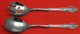 Grand Victorian by Wallace Sterling Salad Serving Set 2pc Pierced HHWS Custom