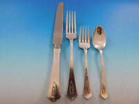 Antique by Wallace Sterling Silver Flatware Set 8 Service 60 pcs Dinner V mono