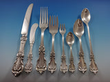 Burgundy by Reed & Barton Sterling Silver Flatware Set 18 Service 157 Pcs Dinner