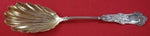 Alhambra by Whiting Sterling Silver Berry Spoon Gold Washed Shell Bowl 8 3/4"