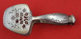King William Engraved by Tiffany and Co Sterling Pastry Tongs in TIFFANY BOOK