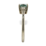 14k Gold No Heat 1.02ct Genuine Natural Montana Sapphire Diamond Ring (#J7115)