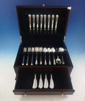 Castle Rose by Royal Crest Sterling Silver Grille Flatware Set 8 Service 48 Pcs