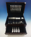Castle Rose by Royal Crest Sterling Silver Grille Flatware Set 8 Service 48 Pcs