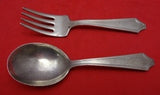 Minuet by International Sterling Silver Baby Set 2pc