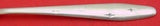Dawn Star by Wallace Sterling Silver Cold Meat Fork 8 1/4" New Serving