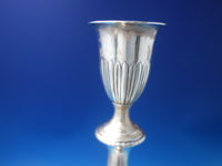 Gadroon by QR Sterling Silver Candlestick Pair 12" Tall Vintage #2538 (#6115)