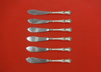Memory Lane by Lunt Sterling Silver Trout Knife Set 6pc. HHWS Custom 7 1/2"
