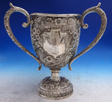 Repousse by James R. Armiger Sterling Silver Loving Cup 3-Handle (#8774)