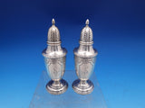 Louis XIV by Towle Sterling Silver Salt & Pepper Shakers #84162 S Mono  (#8405)