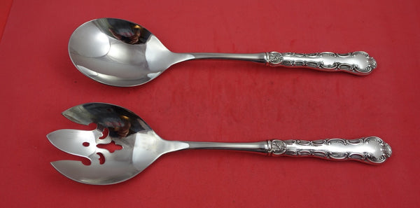 Strasbourg by Gorham Sterling Silver Salad Serving Set HH WS original  11 3/8"