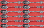 La Scala by Gorham Sterling Silver Teaspoon Set 12 pieces 6 1/4"
