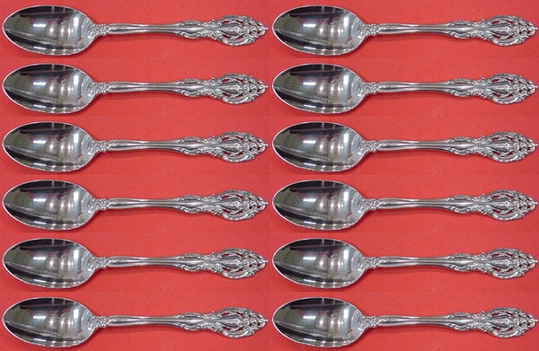 La Scala by Gorham Sterling Silver Teaspoon Set 12 pieces 6 1/4"