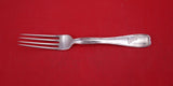 Lap Over Edge Plain by Tiffany and Co Sterling Regular Fork w/engraved hawk 7"
