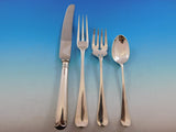 Queen Anne by Cooper Bros England Sterling Silver Flatware Service Set 48 pieces