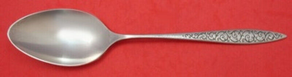 Spanish Lace by Wallace Sterling Silver Serving Spoon 8 1/2" Vintage Silverware