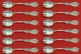Francis I by Reed and Barton New Script Sterling Ice Cream Fork Custom Set 12pc