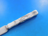 Lap Over Edge Acid Etched by Tiffany Sterling Dessert Knife HHAS Desert Plant